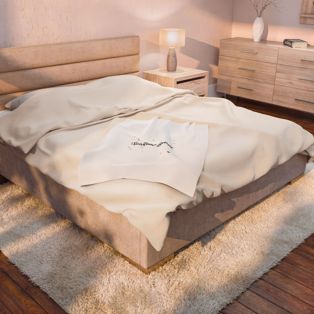 Velveteen Plush Blanket for the Spiritual Baddie